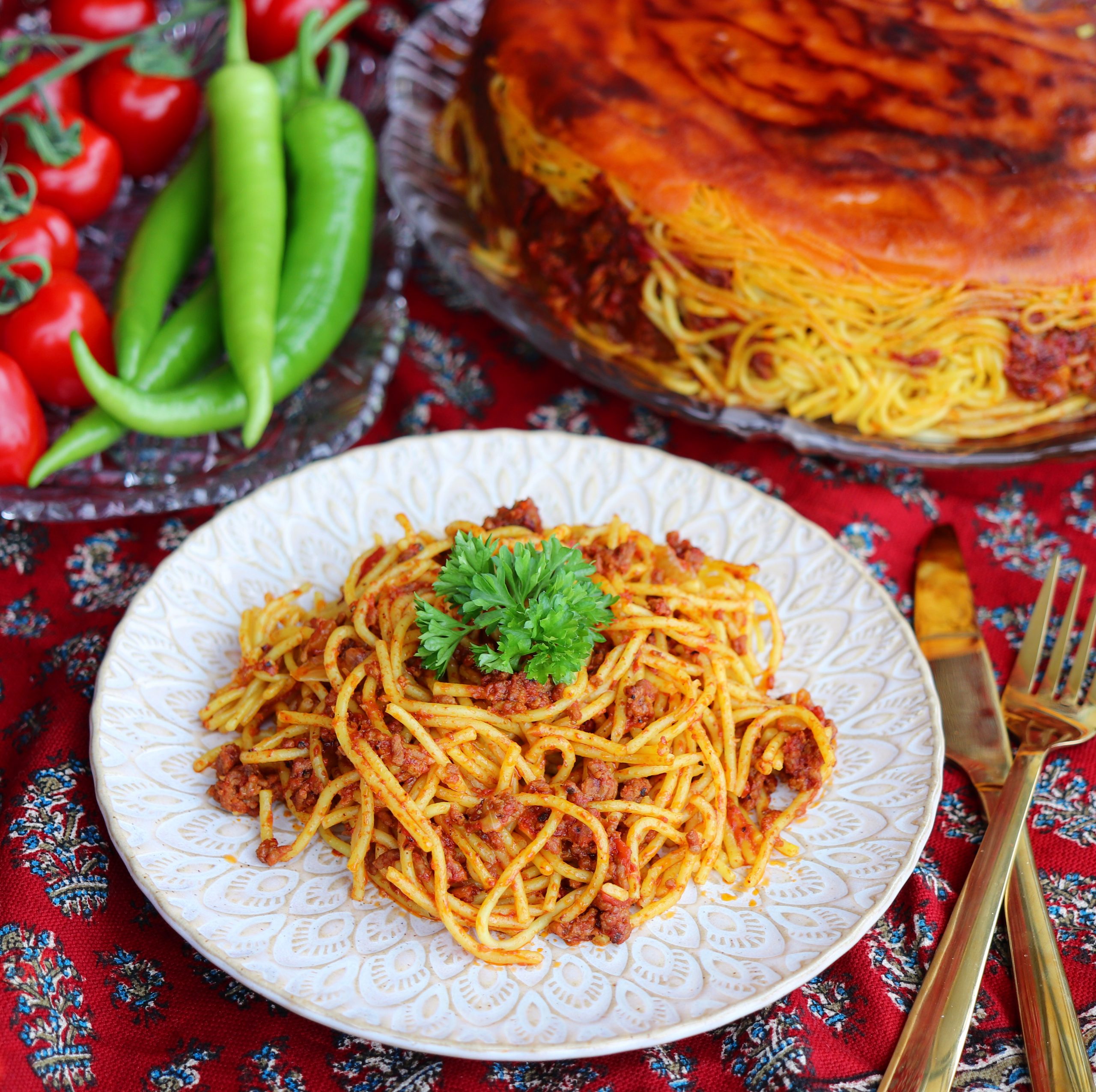 Makaroni/Spaghetti på Mellanösterns vis - Food By Laven